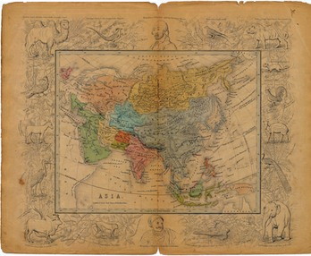 Atlas Map 3 Asia