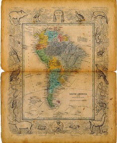 Atlas Map 6 South America
